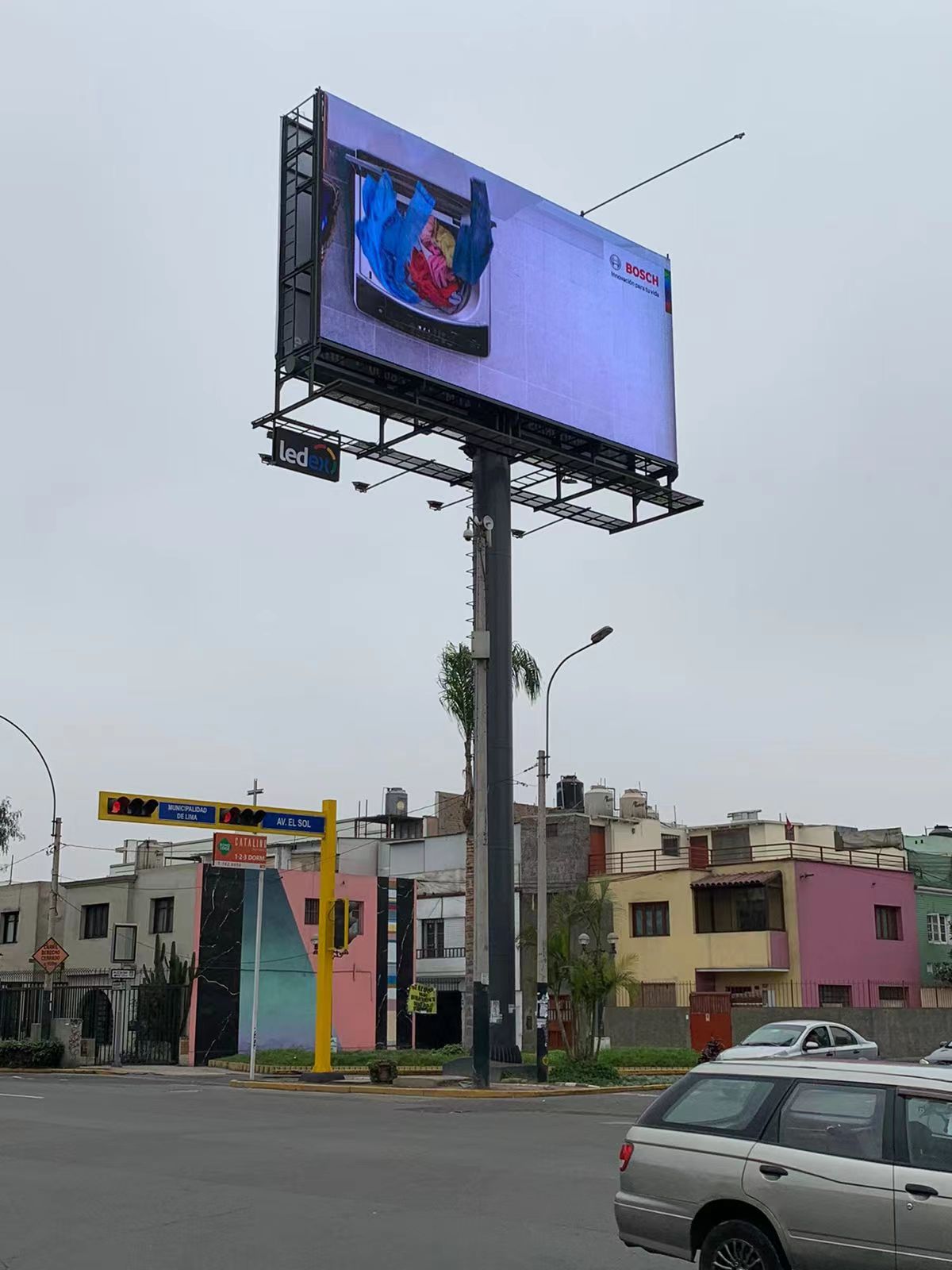 P5 Outdoor led screen case in Mexico