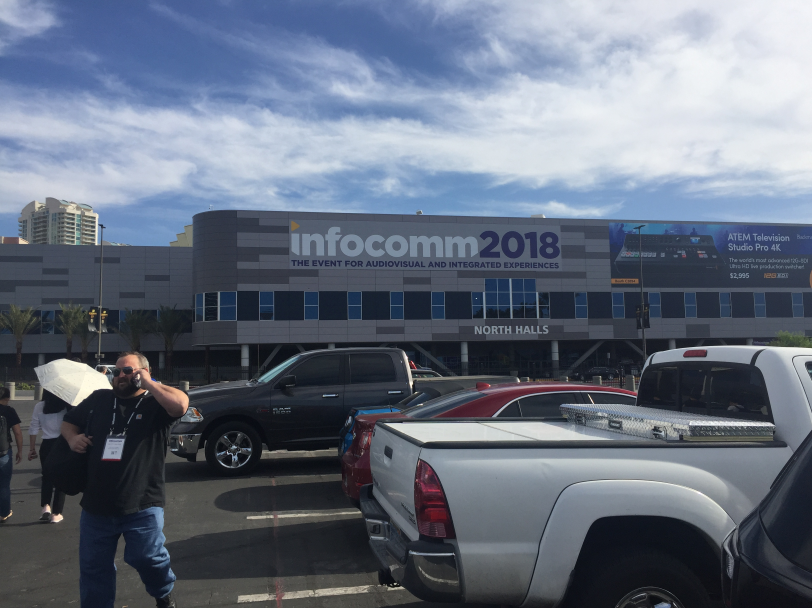 2018 Infocomm exhibition in Las Vegas